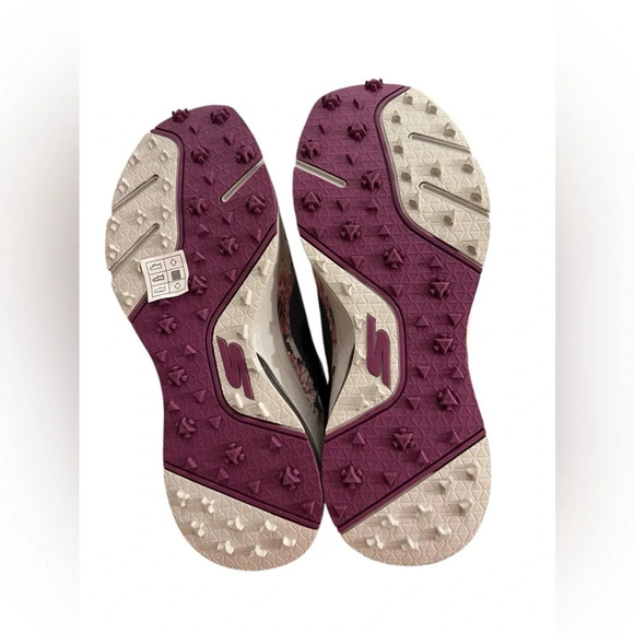 NIB Skechers Women’s Relaxed Fit Spikeless Floral Golf Shoes size 8 - Picture 7 of 9